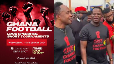 March for Ghana Football: Musicians and Enthusiasts Join Saving Ghana Football demo
