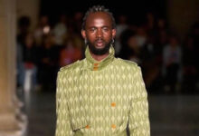 Black Sherif hits the runway at London Fashion Week 2024