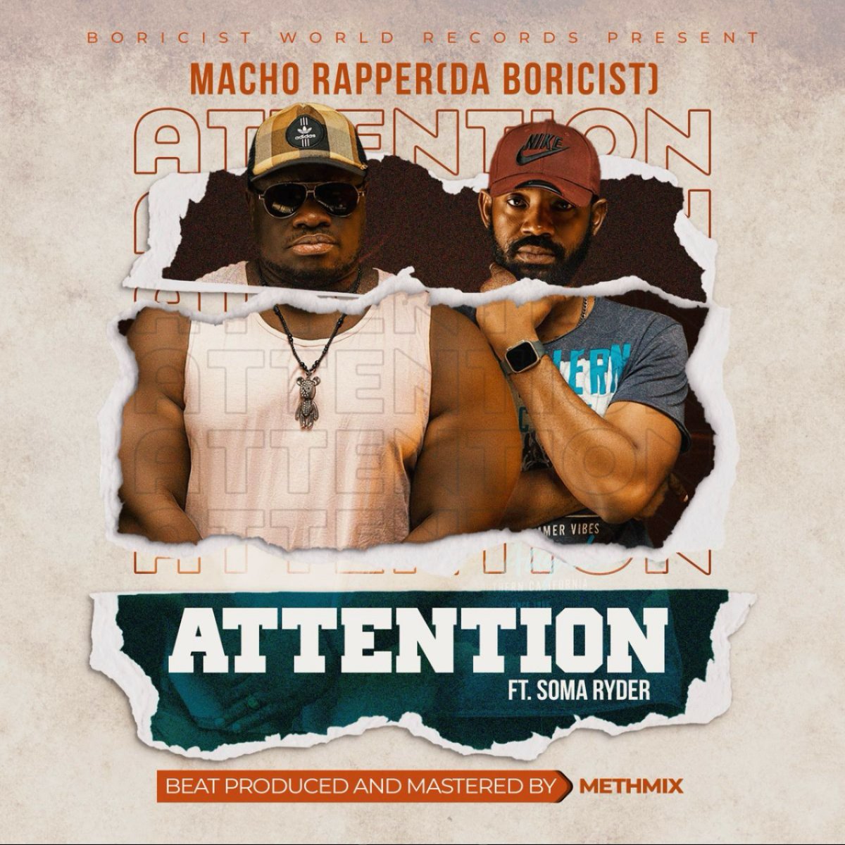 Attention by Macho Rapper (Boricist) feat. Soma Ryder