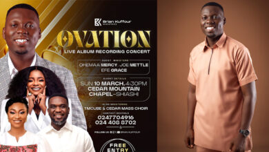 Brian Kuffour announces "Ovation" live album recording concert and worship experience - Full Details HERE!