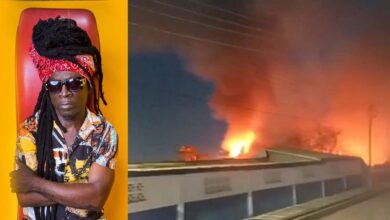 Kojo Antwi's Kwashieman House Destroyed by Monstrous Fire