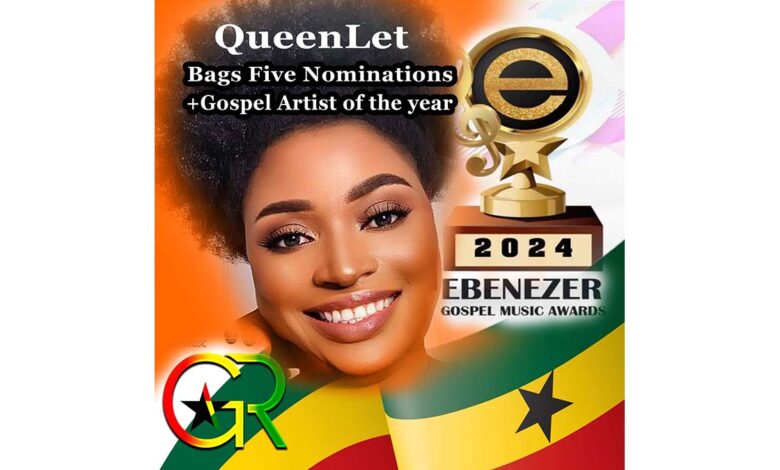 QueenLet Receives Five Nominations at Ebenezer Gospel Music Awards 2024