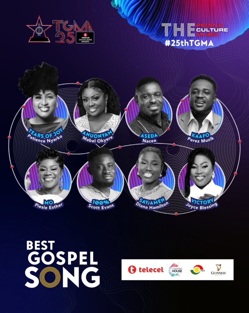 Best Gospel Song - Telecel Ghana Music Awards 2024