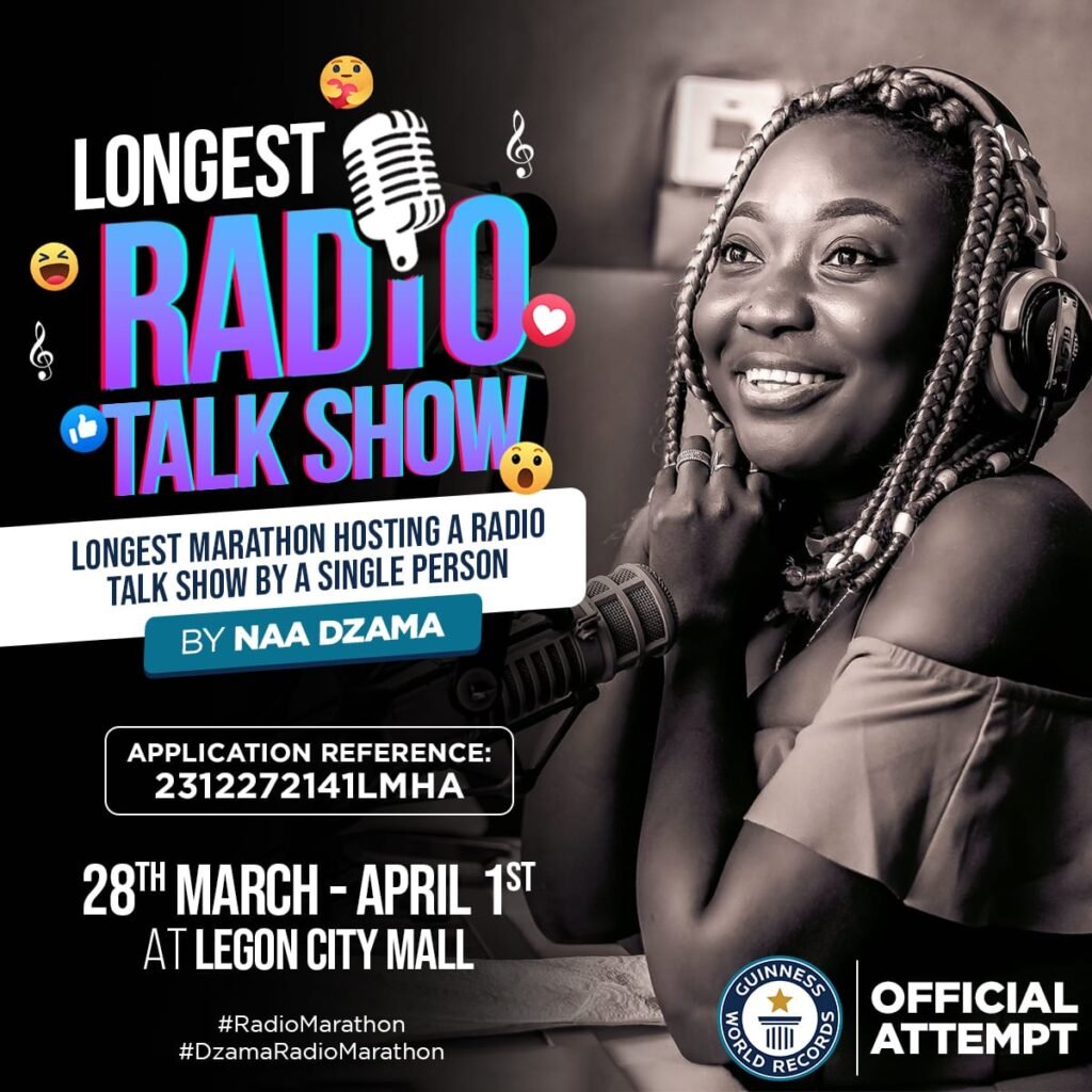 Naa Dzama - Longest Radio Talk Show