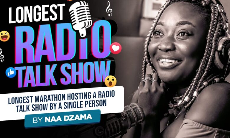 Naa Dzama - Longest Radio Talk Show