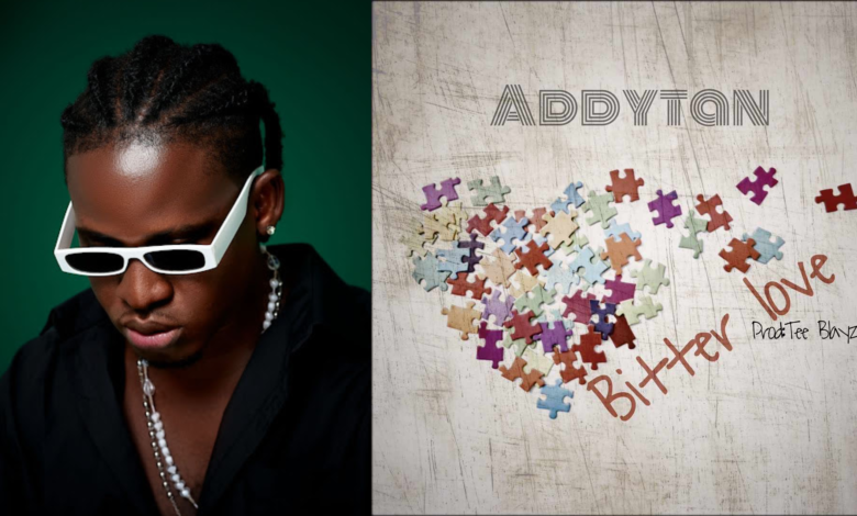 Addytan drops new jam "Bitter Love". Photo Credit: Addytan