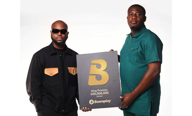 King Promise Receives Boomplay’s Golden Club Plaque - More HERE!