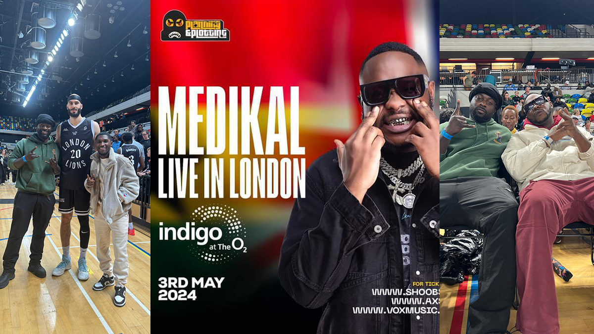 Danny Lampo Hangs Out with Medikal and GH- Kwaku in London: A Prelude to Medikal's O2 Concert