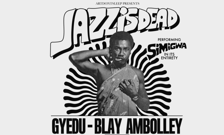 Gyedu-Blay Ambolley US Tour. Photo Credit: Jazz Is Dead
