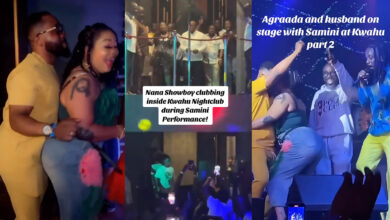 Akufo-Addo, Agradaa & husband Spotted Jamming to Samini's performance in Kwahu Nightclub - Full Details HERE!