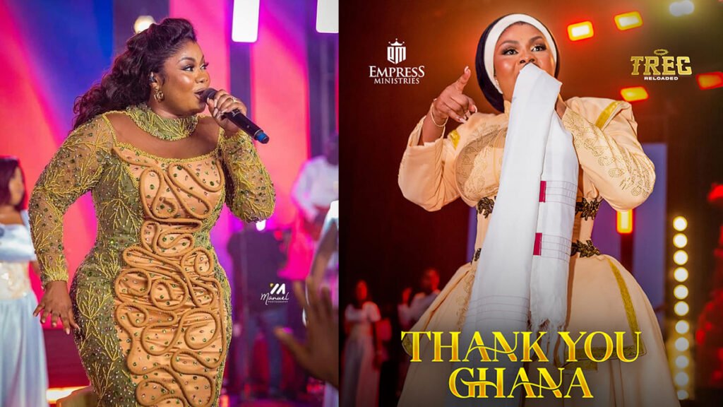 Empress Gifty Sets Global Record With Back-to-back Concerts In Accra In 