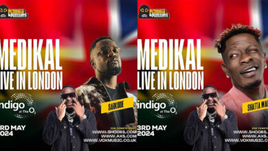 All set for Medikal's Historic Indigo O2 London Concert this Friday: Shatta, Sark Headline Stellar Lineup - Full Details HERE!