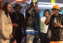 Shatta Wale & Medikal Surprise Daddy Lumba At His ‘Legend’s Night Concert’. Photo Credit: Daddy Lumba