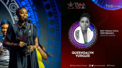 Queendalyn Yurglee is Telecel Ghana Music Awards Best Female Vocalist of The Year - Full Details HERE!