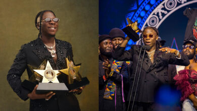 "Thank You for the Genuine Love and Support": Stonebwoy expresses gratitude after historic 25Th TGMA wins