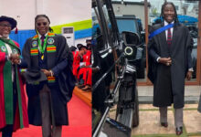Stonebwoy Storms GIMPA Graduation Ceremony in Grand style with Family; Earns Master's Degree in Public Administration - Full Details HERE!