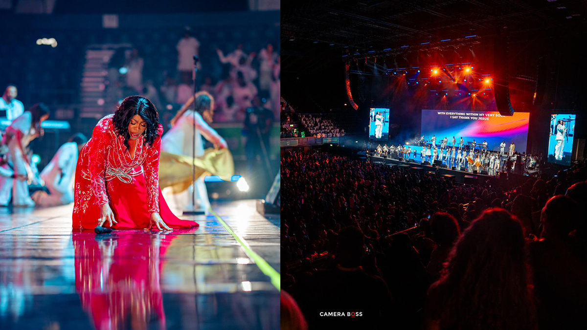 Sinach Sells Out London's 12,500-seater capacity OVO Wembley Arena with; Victory Sounds Concert - Full Details HERE!
