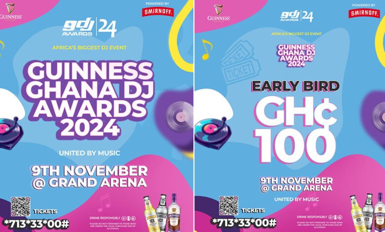 Guinness Ghana DJ Awards 2024 Set for November 9 at the Grand Arena