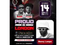 Danny Lampo, Article Wan, and Kweku Flick Set to Headline Proud in London: A Night of Afrobeat Excellence