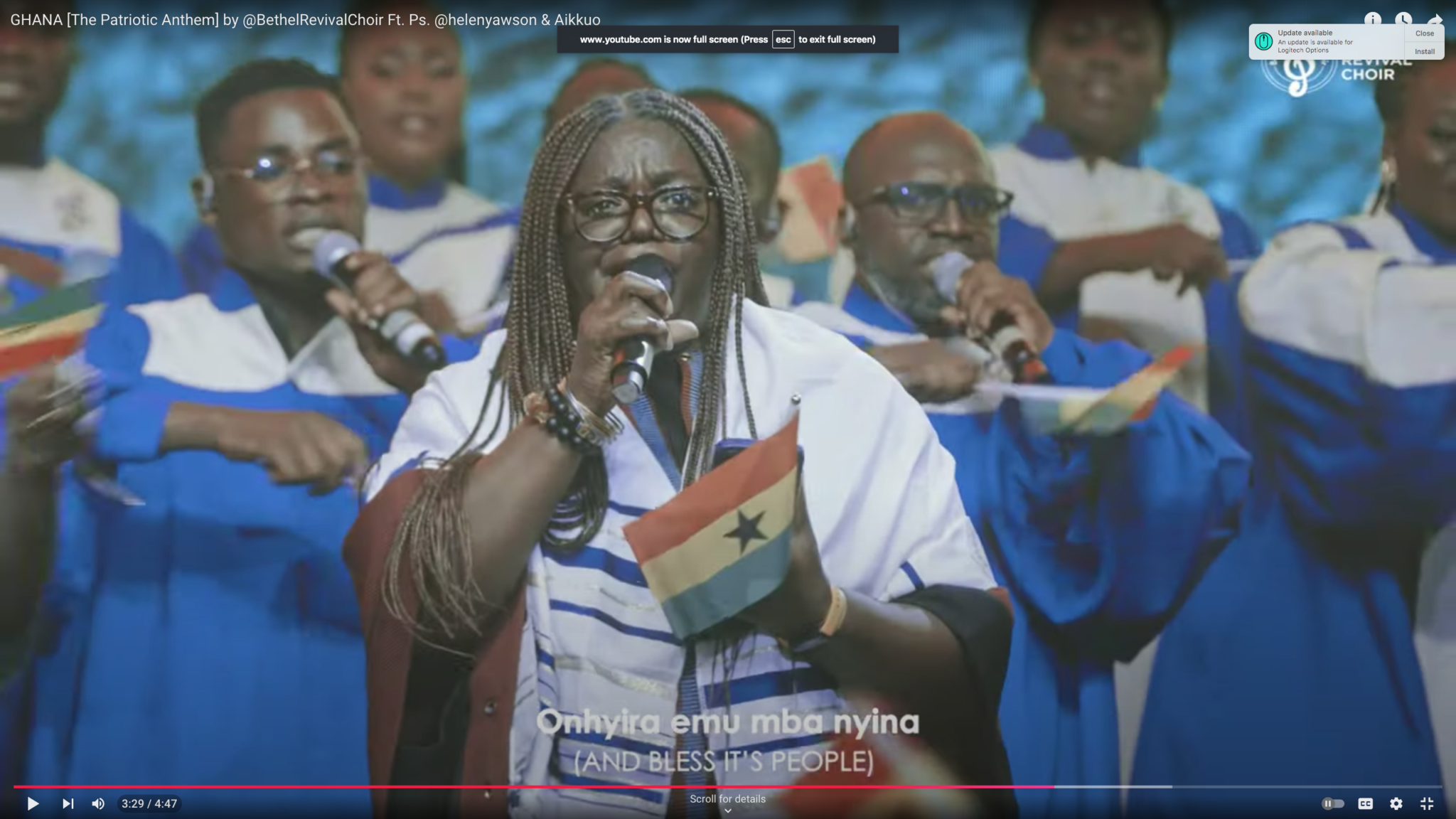 Ghana (The Patriotic Anthem) by ‪Bethel Revival Choir‬ feat. Ps. ‪Helen Yawson‬ & Aikkuo