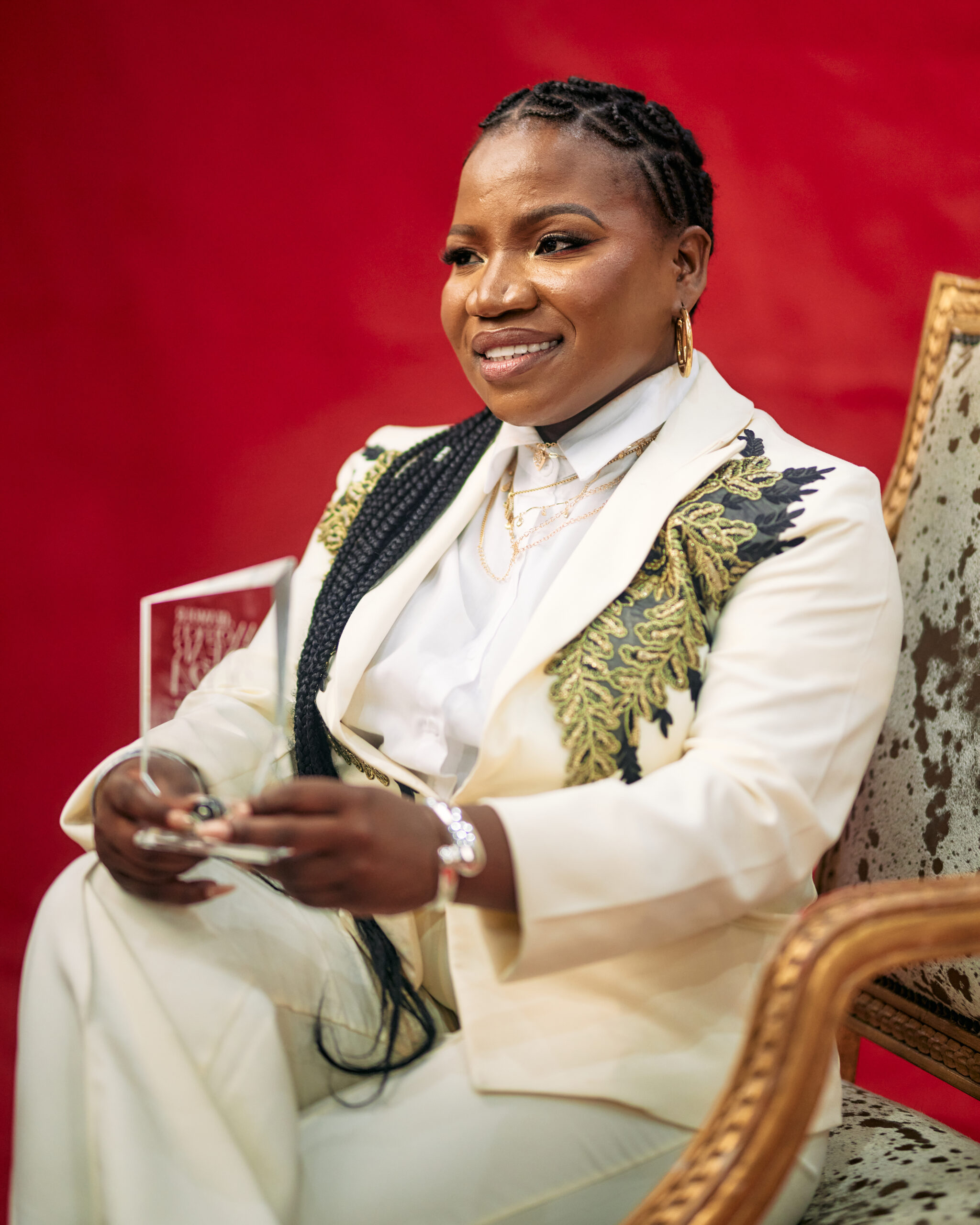 Makhadzi at the Women of the Year Awards (#WOTY2024). Photo Credit: Warner Music Africa