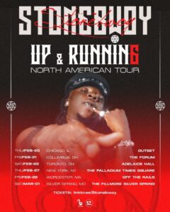 Stonebwoy Reveals North American Tour Dates Following ‘UP & RUNNIN6 ...