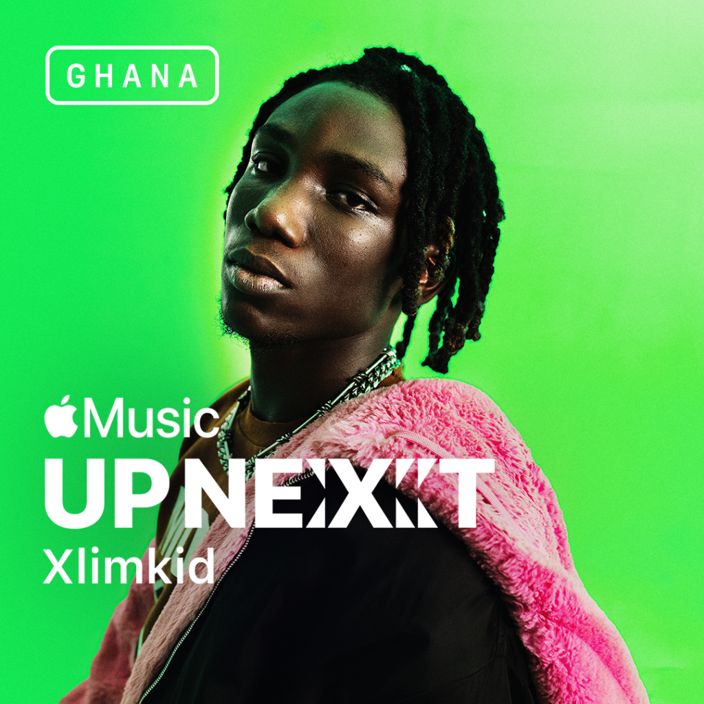 Xlimkid - Apple Music’s Up Next Artist in Ghana. Credit: Apple Music