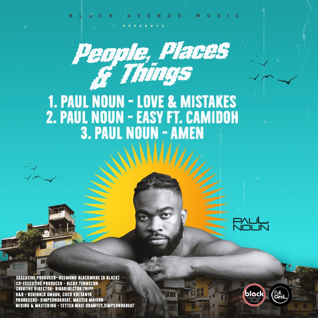 People, Places & Things. Cover:Paul Noun