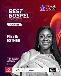 Best Gospel Artiste - TGMA 2025. Credit: TGMA