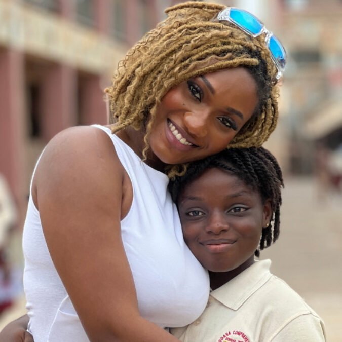 Wendy Shay surprises Tracy Shay with educational sponsorship