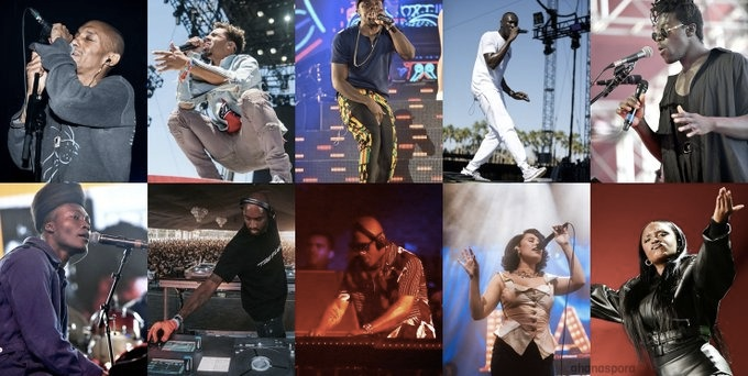 Coachella Performers of Ghanaian Descent . Credit: @Ghanaspora.