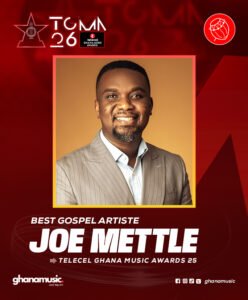 Best Male Vocal Performance - Joe Mettle.