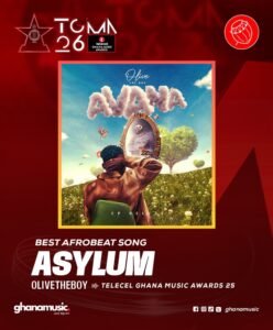 Best Afrobeats Song of the Year - Asylum (Olivetheboy)