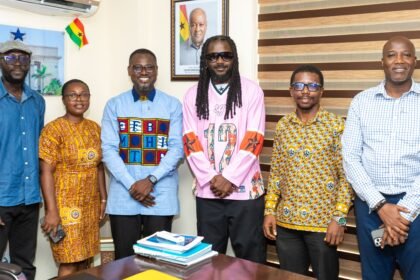 Samini with GTA heads