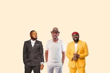 Jaymusic Sarela, Dr Lucky & Kingdmusic. Photo Credit: Dr. Lucky