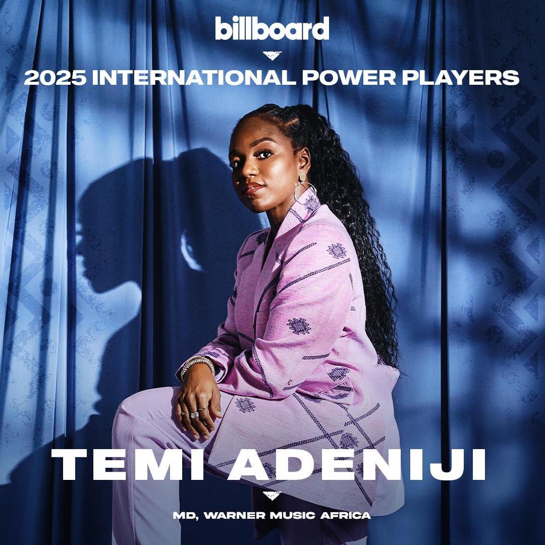 Temi Adeniji, Managing Director of Warner Music Africa. Photo Credit: Warner Music Africa