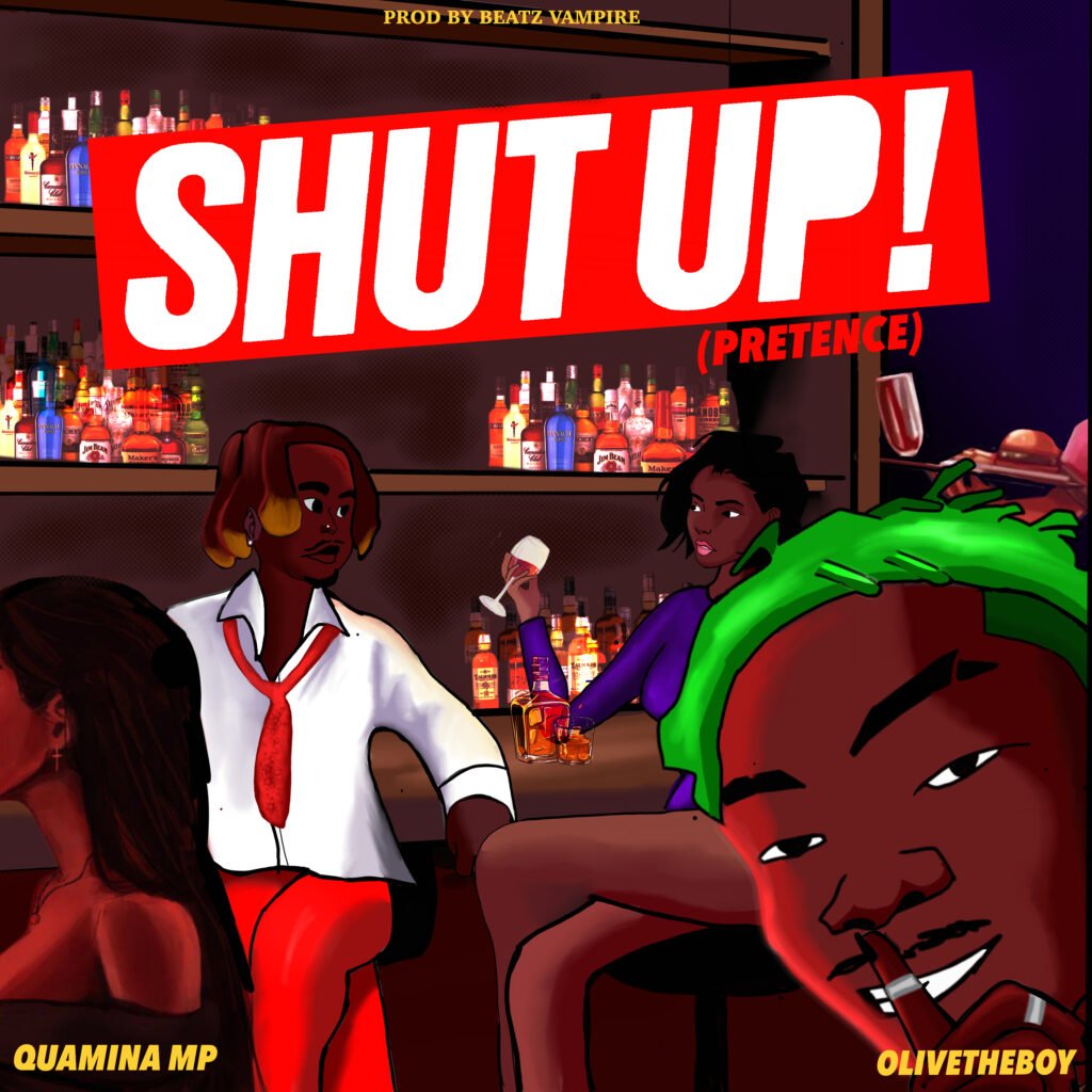 Cover Artwork: Shut Up! - Quamina MP & OliveTheBoy