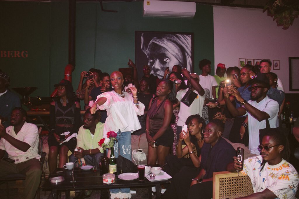 Patrons at In Bloom with Anabel Rose. Photo Credit: Anabel Rose.