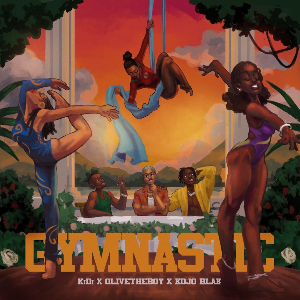 Cover Artwork: Gymnastic - KiDi, Olivetheboy & KOJO BLAK