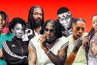 Ghanaian artistes associated with the rise of Dancehall, from Rag-Life to Afro-Dancehall. Credit: Sourced/Ghana Music.