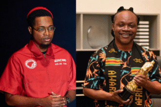 Ko-Jo Cue & Daddy Lumba. Credit: Joy News.