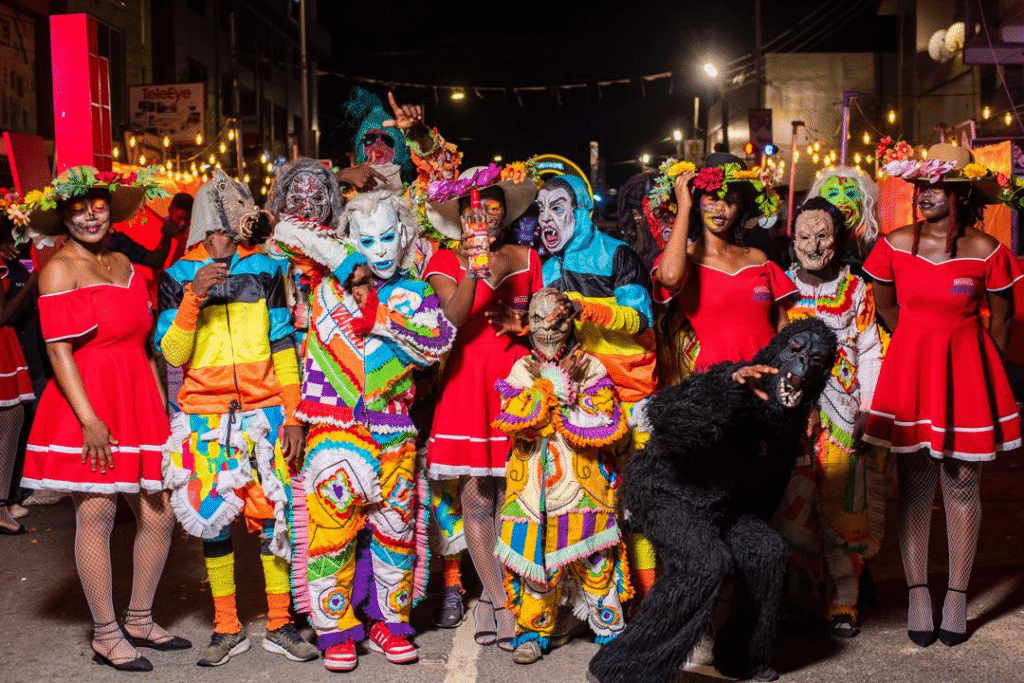 Patrons at Smirnoff In The Mix street edition. Credit: Supplied.