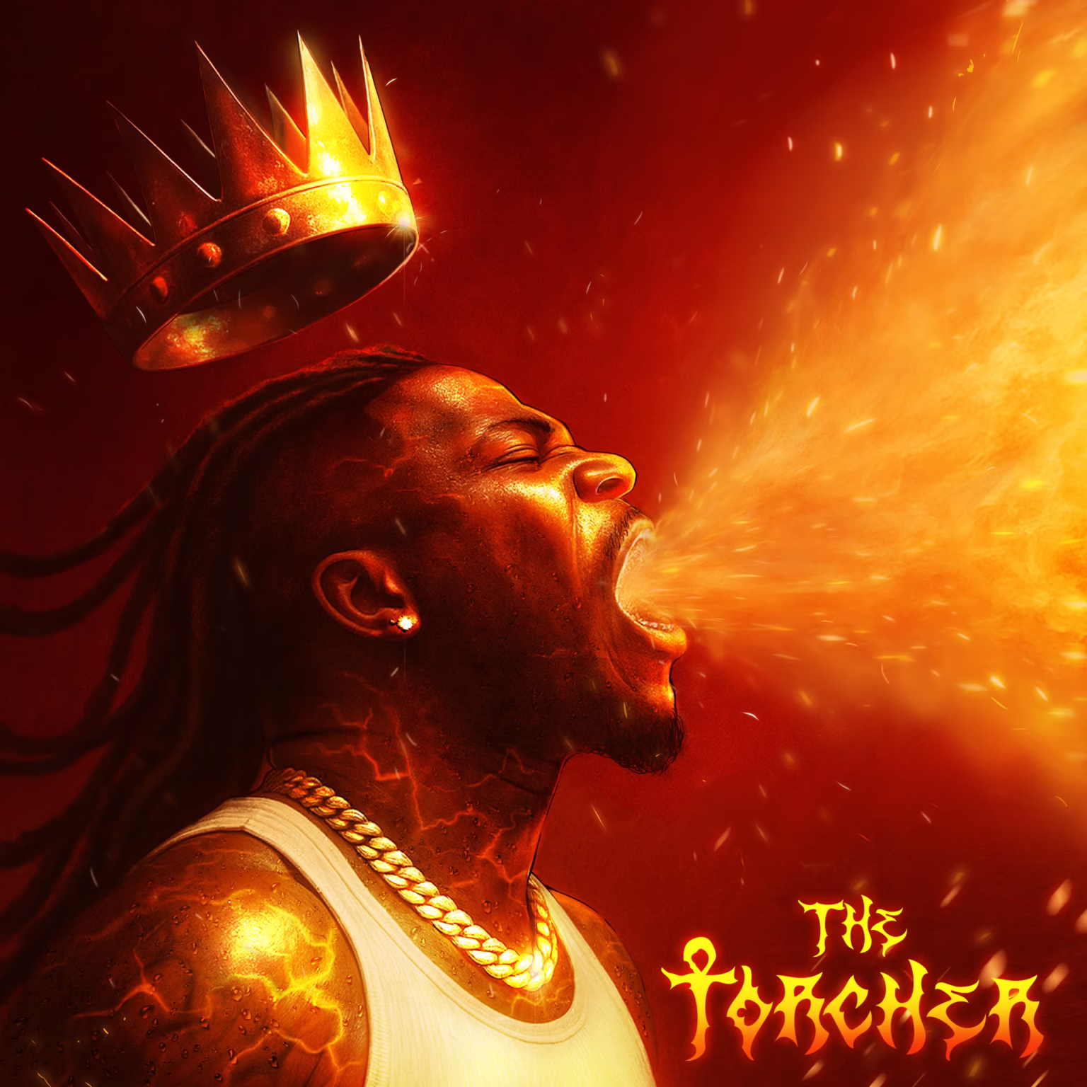 Cover Artwork: The Torcher EP - Stonebwoy