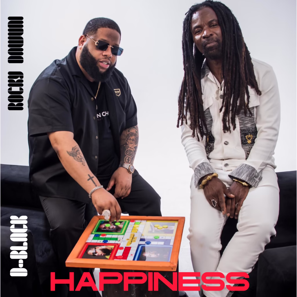 Cover Artwork: Happiness - D-Black & Rocky Dawuni