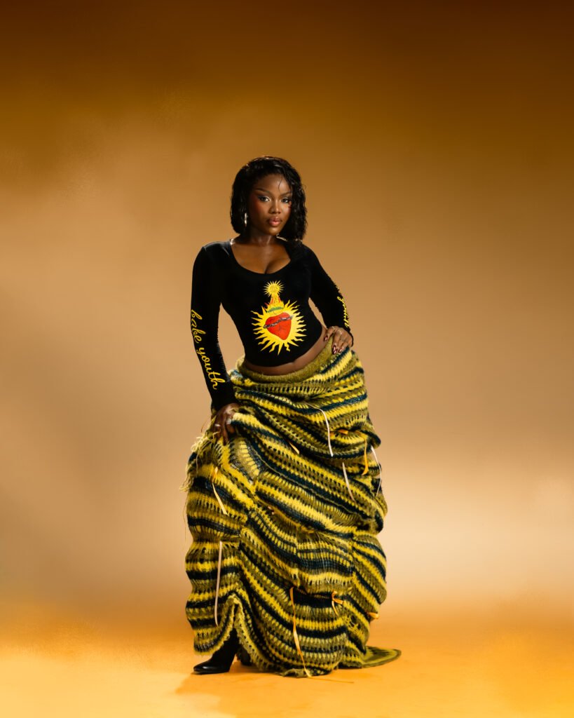 Gyakie for Spotify EQUAL Africa Ambassador. Credit: Supplied.