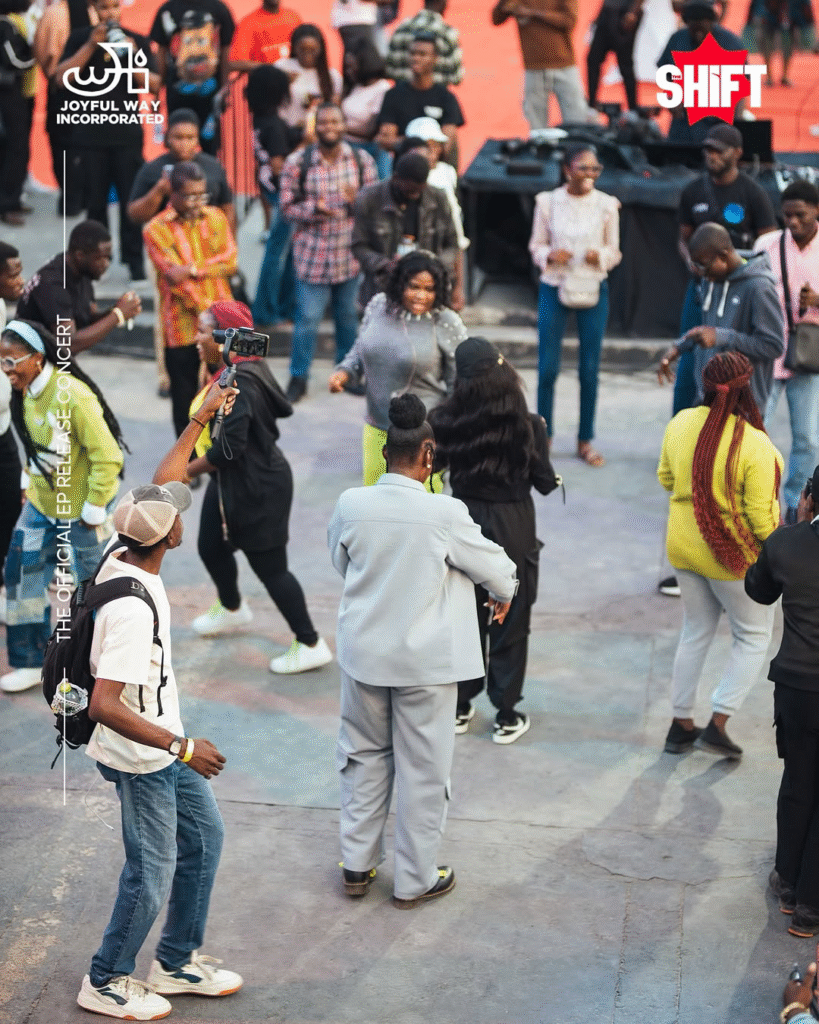 Patrons at the Joyful Way Shift Experience. Photo Credit: Supplied.