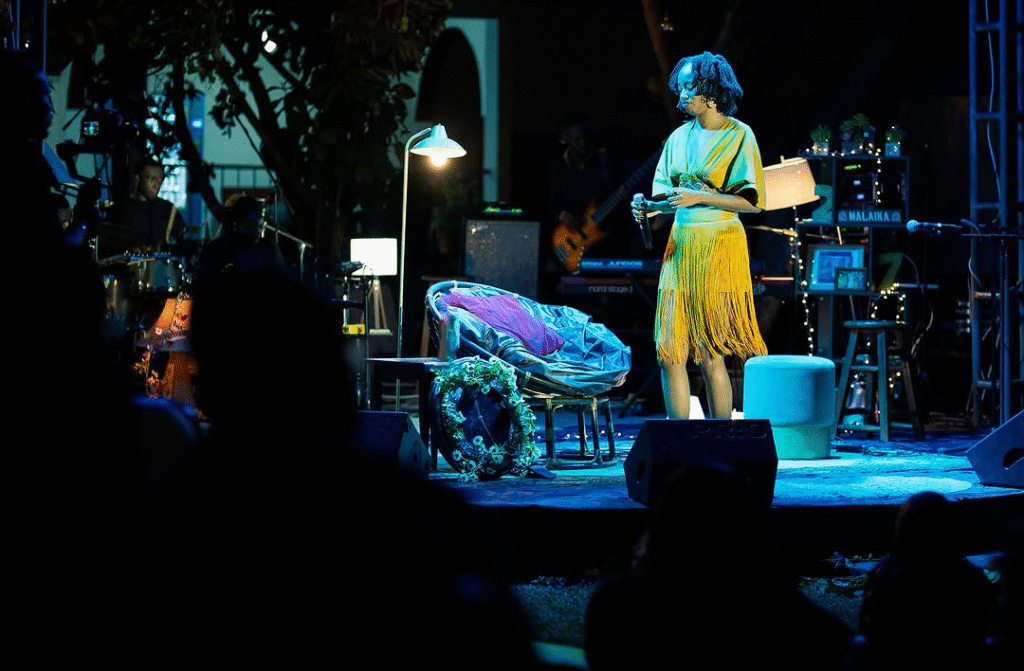 Malaika at The 27 Live Experience. Photo Credit: Malaika/Instagram.