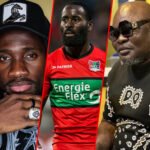 Ghanaian athletes who made music. Credit: Ghana Music.