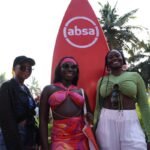Shots from the Absa Spark Zone show the beach alive with colour and joy. Photo Credit: ABSA Bank
