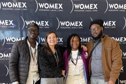 Michael Bamfo (Founder & CEO) and Grace Nyele Mensah (Operations & Publishing Lead) led the Apprise team. Photo Credit: Apprise Music